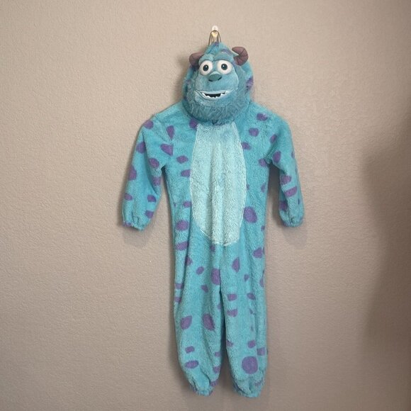 Disney Store Monsters Inc Sulley/Sully Furry Costume Halloween Kids 4 4T - Picture 2 of 9